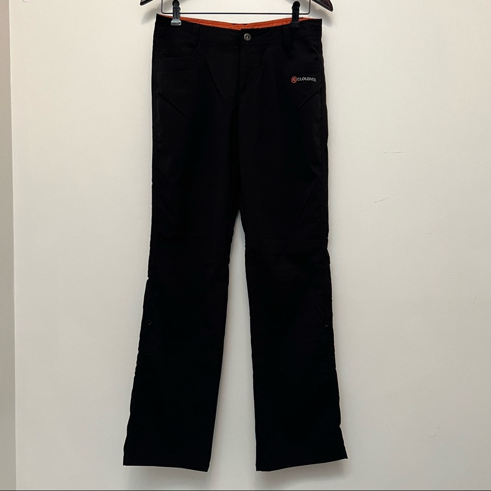 Cloudveil Lightweight convertible hiking pants black small EUC
